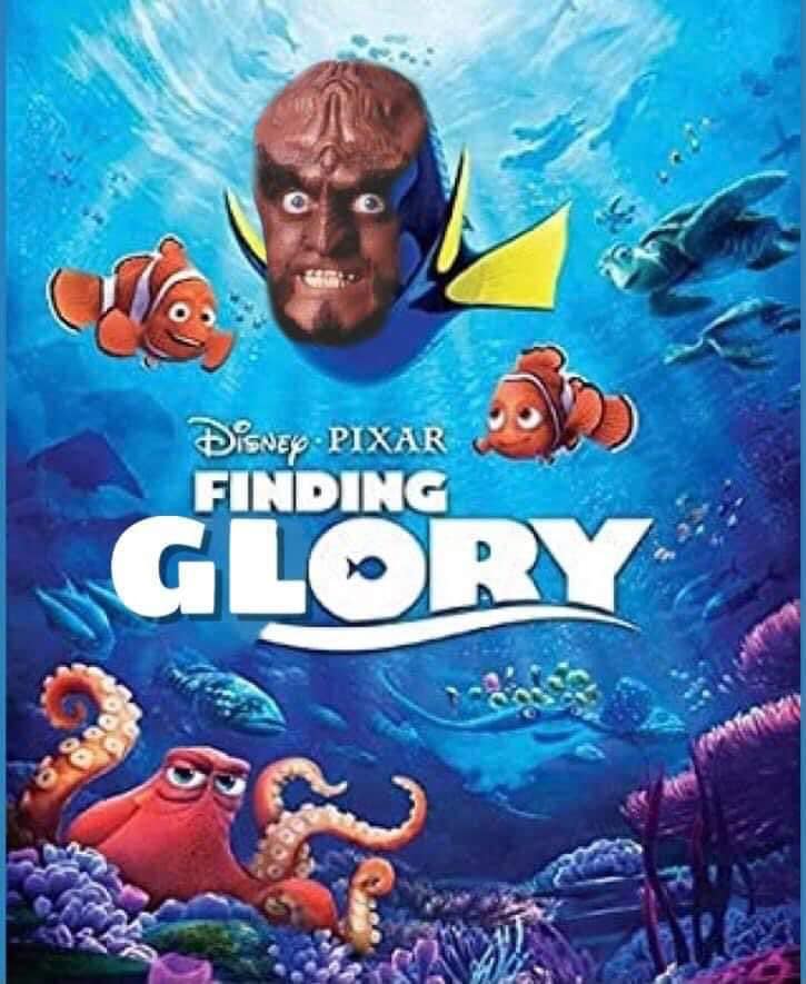 The meme features a still image from the movie "Finding Nemo" with the title "Finding Nemo" replaced by "Finding Nemo: The Search for Dory's Lost Socks". The image shows a scene from the movie where Dory is searching for her lost socks, but instead of finding them, she finds a giant, menacing-looking fish with a menacing expression.
